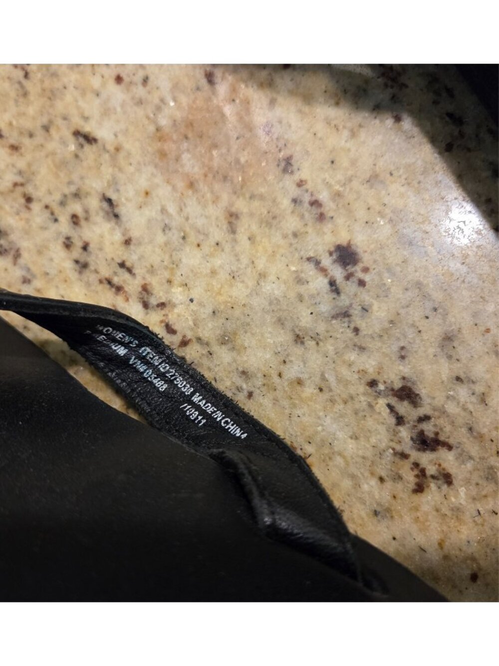 LL Bean Women’s Size 8 Black Flop Flops 275038 - Picture 7 of 12